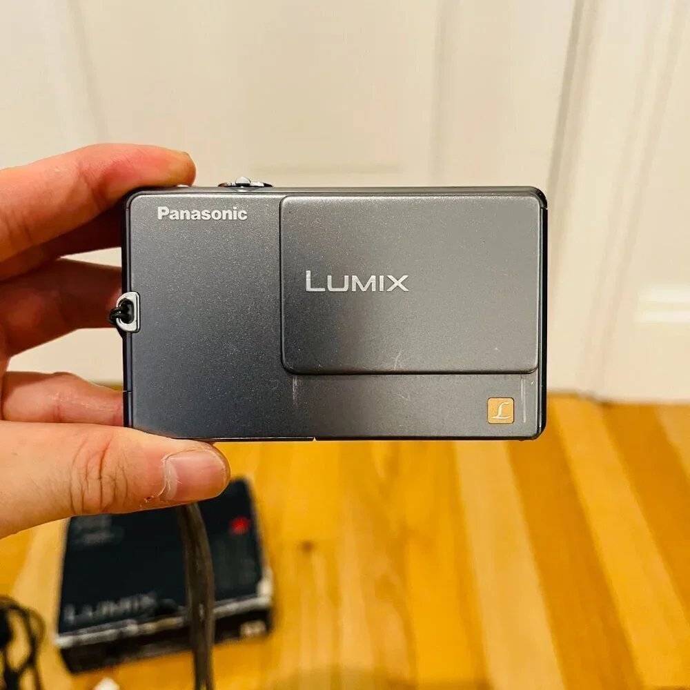 Vintage Panasonic Lumix Digital Camera Bundle Set
